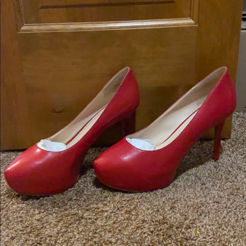 Nine West Red Pumps